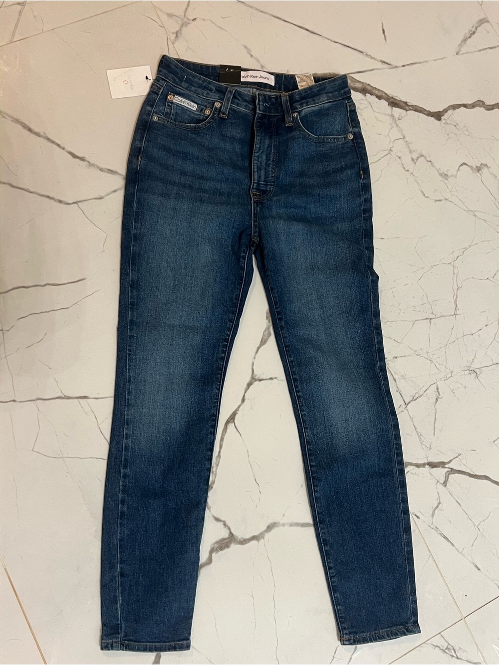Calvin Klein High Rise Skinny Ankle Jeans